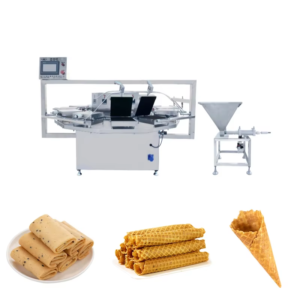 Ice cream cone and waffle making machine