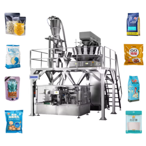 Pre-made Pouch Roll Film Bag Particle Packaging Machine